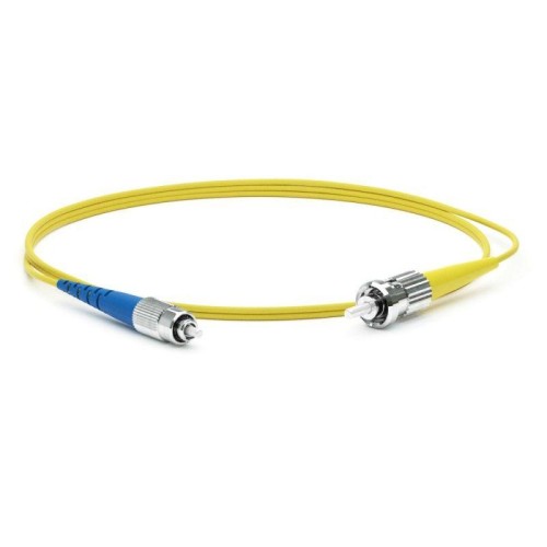 Патч-корд FC-S2-9-FC/UR-ST/UR-H-2M-LSZH-YL волоконно-оптический (шнур) SM 9/125 (OS2) FC/UPC-ST/UPC