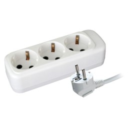 Удлинитель 3х3м с заземл. 10А IP20 SR 3х3-Z УХз10-103 2.2кВт ПВС Volsten 12426