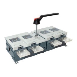 Рубильник-выключатель 4п 4000А с рукояткой управления для прямой установки PowerSwitch EKF psds-4000