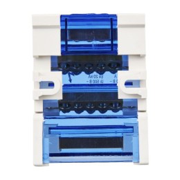 Шина на DIN-рейку в корпусе (кросс-модуль) ШНК 4х7 3L+PEN IEK YND10-4-07-100