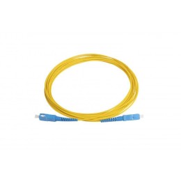 Патч-корд FC-S2-9-SC/UR-SC/UR-H-5M-LSZH-YL волоконно-оптический (шнур) SM 9/125 (OS2) SC/UPC-SC/UPC