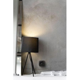 Розетка 1-м ОП Quteo 16А IP20 2P+E с заземл. без защ. шторок черн. матов. Leg 782472