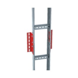 Кронштейн для лестн. лотка настенный соединительный LSPN HD осн.100 сталь гор. оцинк. КМ LO0347