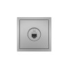 Розетка компьютерная 1-мест. СП ZIMA IP20 сер. матов. LEZARD 704-7488-139