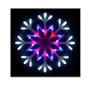 Гирлянда светодиодная "Снежинка" ULD-H4040-048/DTA MULTI IP20 SNOWFLAKE 48led 40х40см красный. синий