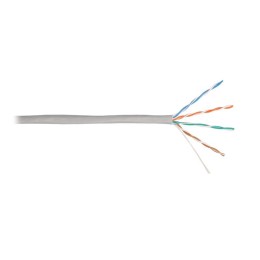 Кабель U/UTP кат.5E (класс D) 4 пары 24 AWG (0.50мм) тест по ISO/IEC 100МГц ОЖ BC чистая медь внутр.