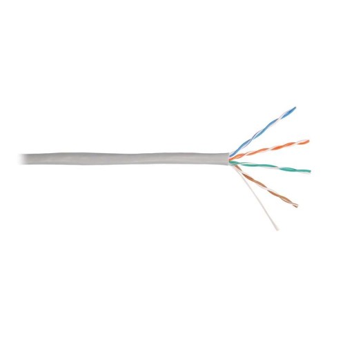 Кабель U/UTP кат.5E (класс D) 4 пары 24 AWG (0.50мм) тест по ISO/IEC 100МГц ОЖ BC чистая медь внутр.