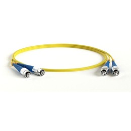 Патч-корд FC-D2-9-FC/UR-FC/UR-H-10M-LSZH-YL волоконно-оптический (шнур) SM 9/125 (OS2) FC/UPC-FC/UPC