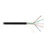 Кабель U/UTP кат.6 (класс E) 4 пары 23 AWG (0.57мм) тест по ISO/IEC 250МГц ОЖ BC чистая медь внешн.