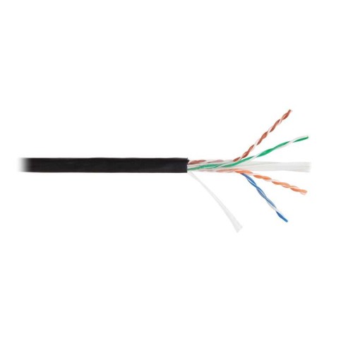 Кабель U/UTP кат.6 (класс E) 4 пары 23 AWG (0.57мм) тест по ISO/IEC 250МГц ОЖ BC чистая медь внешн.