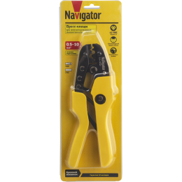 Пресс-клещи 80 385 NHT-Pkv01-M-10 для неизолированных 6кв.мм Navigator 80385