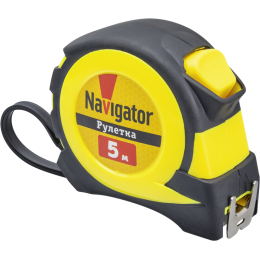 Рулетка 80 260 NMT-Ru02-A-5-19 автостоп 5мх19мм Navigator 80260