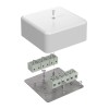 Коробка огнестойкая для кабель-канала 40-0470-FR6.0-12 Е15-Е60 103х103х45 Промрукав 40-0470-FR6.0-12