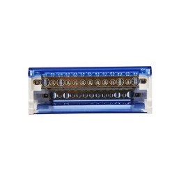 Шина на DIN-рейку в корпусе (кросс-модуль) ШНК 4х15 3L+PEN IEK YND10-4-15-125