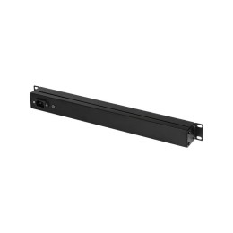 Блок розеток 8-м 10А 19дюйм с фильтром без шнура железн. TLK TLK-RS08M1N-BK