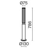 Светильник Lit 12Вт 3000К IP65 ландшафтный Maytoni O593FL-L12GF3K
