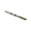 Кабель витая пара U/FTP кат.6 4 пары 26 AWG МЖ patch кажд. пара в фольге LSZH UFTP4-C6-P26-IN-LSZH-G