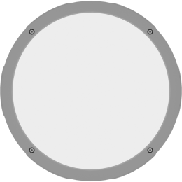 Светильник DAMIN L LED 40 HFD 4000К серебр. СТ 1440000080