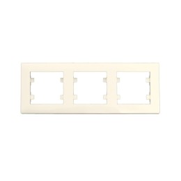 Рамка 3-м Karea RIZZ крем Makel 88010703