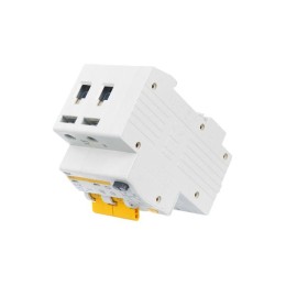 Выключатель автоматический дифференциального тока 2п C 16А 30мА тип AC 4.5кА АД-12 KARAT IEK MAD10-2