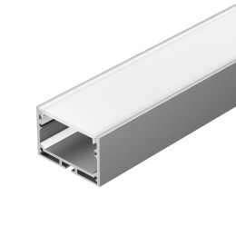 Профиль с экраном SL-LINE-4932-2500 ANOD+OPAL 2.5м алюм. Arlight 020465