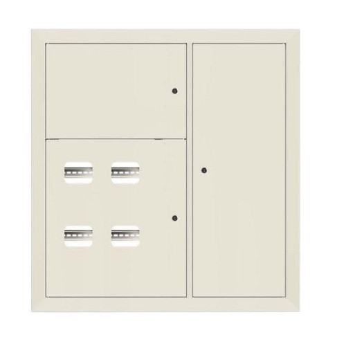 Щит этажный 4кв. RAL9002 (1000х950х160) PROxima EKF mb29-v-4-ral9002