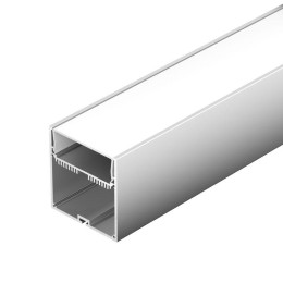 Профиль с экраном SL-LINE-7477-2500 ANOD+OPAL 2.5м алюм. Arlight 020468