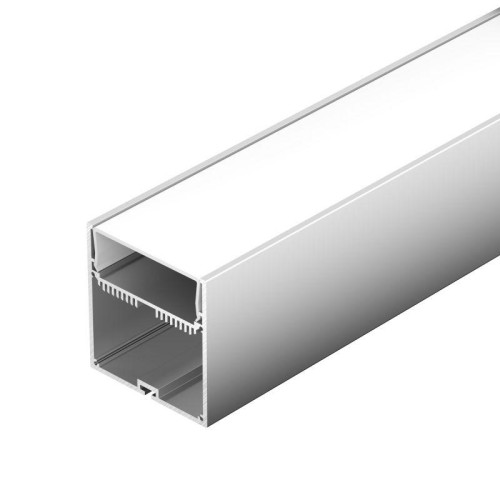 Профиль с экраном SL-LINE-7477-2500 ANOD+OPAL 2.5м алюм. Arlight 020468