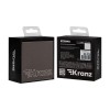 Выключатель 1-кл. СП STRONG MIELE 10А графит Kranz KR-78-0705-6