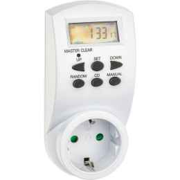 Таймер недельный электронный с заземл. 1.8кВт бел. REV 66989 6