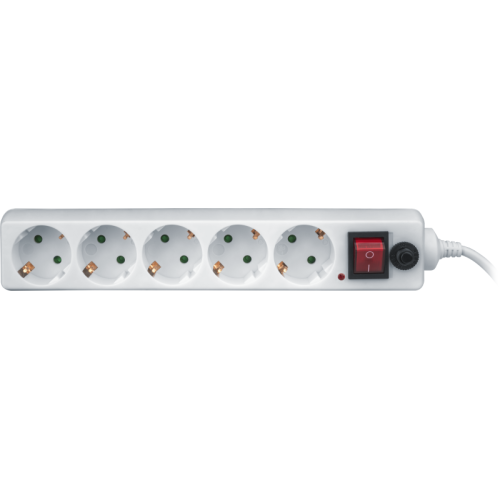 Удлинитель с сетевым фильтром 5х1.8м с заземл. 10А IP20 71 861 NSP-05-180-ESC-3х0.75 3х0.75 Navigato
