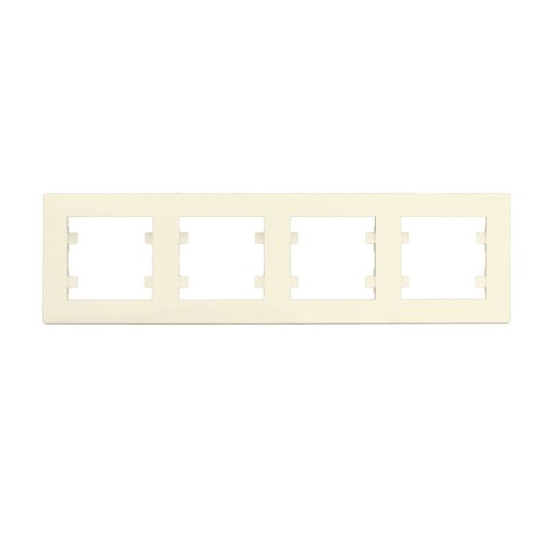 Рамка 4-м Karea RIZZ крем Makel 88010704