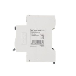 Выключатель дифференциального тока (УЗО) 4п 40А 30мА тип A City9 Set 400В SE C9R68440