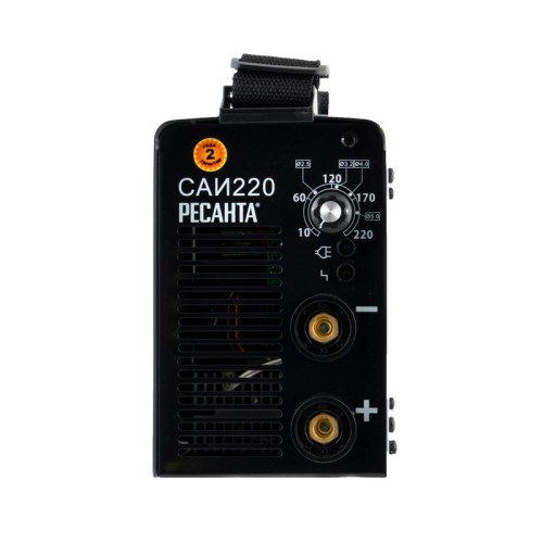 Инвертор сварочный САИ-220 220А d5 140-240В IP21 горячий старт Ресанта 65/3