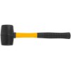 Киянка 60мм 450г фибергласовая ручка резинов. FIT 45493