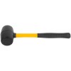 Киянка 60мм 450г фибергласовая ручка резинов. FIT 45493