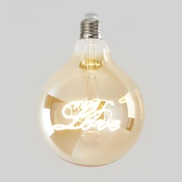 Лампа светодиодная Loft Led G125 4Вт 2500К E27 Voltega 8550