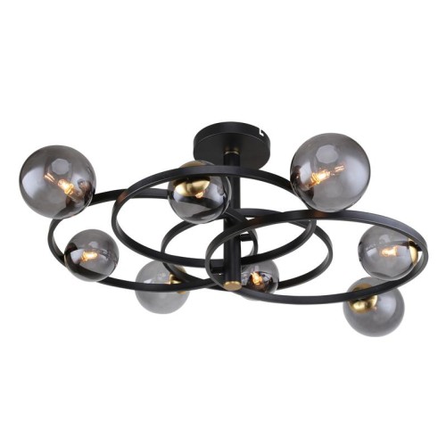 Светильник Curl 25Вт G9х8 IP20 потолочн. Freya FR5238CL-08B