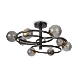 Светильник Curl 25Вт G9х8 IP20 потолочн. Freya FR5238CL-08B