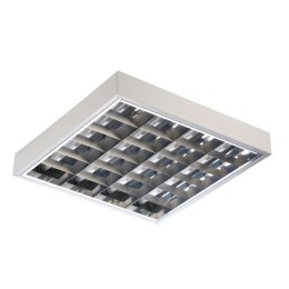 Светильник TL 418-1 4х18Вт G13 IP20 зерк. растр. Technolux 10201