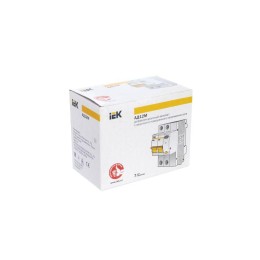 Выключатель автоматический дифференциального тока 2п C 25А 30мА тип A 4.5кА АД-12М KARAT IEK MAD12-2