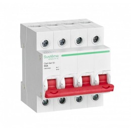 Выключатель нагрузки 4п 63А 400В City9 Set SE C9S16463