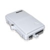 Бокс оптический FO-WBI-4A-GY настенный 4 порта (SC duplex LC) без пигтейлов и проходных адаптеров IP