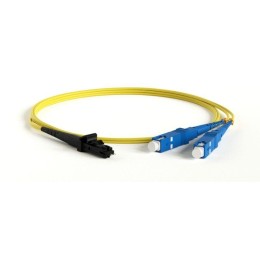 Патч-корд FC-D2-9-MTRJM/UR-SC/UR-H-3M-LSZH-YL волоконно-оптический SM 9/125 (OS2) MTRJ(папа)/UPC-SC/