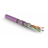 Кабель витая пара S/FTP кат.7 4 пары 26 AWG 600МГц МЖ patch LSZH нг(С)-HF SFTP4-C7-P26-IN-LSZH-VL-50