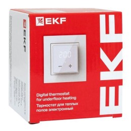 Термостат для теплых полов электронный 16А 230В бел. EKF ett-10