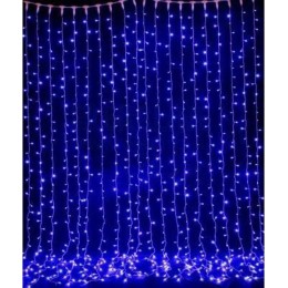 Гирлянда светодиодная "Занавес" 1.5х1.5м 368LED син. ШК SHLights 4690601035509