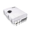 Бокс оптический FO-WBI-12A-GY настенный 12 портов (SC duplex LC) без пигтейлов и проходных адаптеров