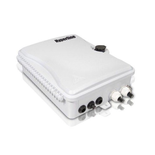 Бокс оптический FO-WBI-16A-GY настенный 16 портов (SC duplex LC) без пигтейлов и проходных адаптеров
