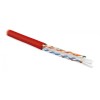 Кабель витая пара U/UTP кат.6 4 пары 23 AWG ОЖ solid с разделит. LSZH нг(С)-HF UUTP4-C6-S23-IN-LSZH-